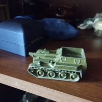 Металлическая игрушка ссср Самоходка