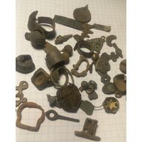 Старинные обломки украшений, с Рубля!!