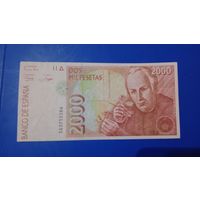 Испания 2000 песет 1992