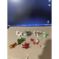 Коллекция Фигурки Стекло Хрусталь Подарки Сувениры Статуэтки Сапог Рыба Рак Слон Лебедь Яблоко