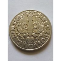 Польша 50  грош 1923 г.(3)