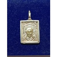 Серебряный образок,  925 проба .