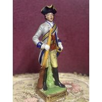 Статуэтка Солдат, гусар, воин армии Наполеона,Capodimonde, клеймо, Италия,