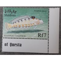 1978 - Чернопятнистый параперцис - Мальдивы