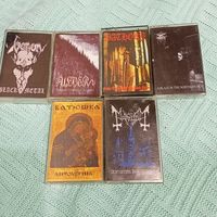Аудиокассеты Black metal