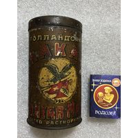 Старинная банка из под какао.