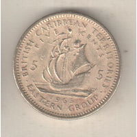 Восточные Карибы 5 цент 1965