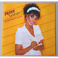 DONNA SUMMER - SHE WORKS HARD FOR THE MONEY USA 1983 винил LP)
