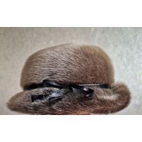 Шляпа женская мех тюленя Австралия винтаж ретро времен СССР
