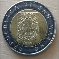 Сан-Марино 500 лир 1988 г., Укрепления Сан-Марино, KM# 226