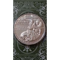 Бельгия 500 франков 1999 Альберт и Изабелла на лошадях