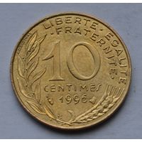 Франция, 10 сантимов 1996 г.