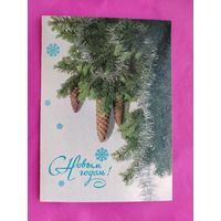 С новым годом! Чистая. 1988 года. Дергилев. 2505.