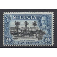 1936 Сент-Люсия /St Lucia* 2,5d  Георг V