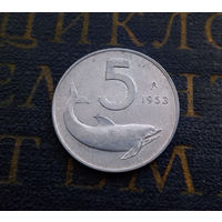 5 лир 1953 Италия #01