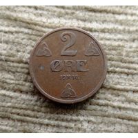 Werty71 Норвегия 2 эре 1936