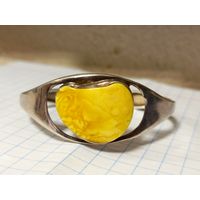 Браслет серебро 925 с янтарём с 1 рубля