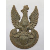 Кокарда Орёл Польша Цинк