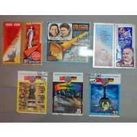 Марки космос. около 100 штук