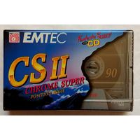 Аудиокассета EMTEC CSII CHROME SUPER 90 запечатанная
