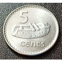 Фиджи 5 центов, 1999   ( 1-7-4 )