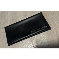 Кошелек мужской. Лонгер. Сбер. VISA. Кожа