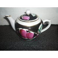 Чайник Фарфор Вербилки СССР Ручная Роспись