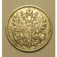Рус. Финляндия 50 Пенни 1908  Серебро