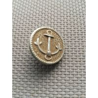 Пуговица с якорем с рубля!