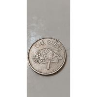 Сейшельские острова 1 рупия 2010
