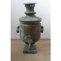 Все лоты с рубля.Самовар старый,19 век,h-50 см