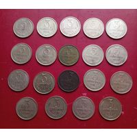 3 копейки 1961-1991 гг. (19шт)