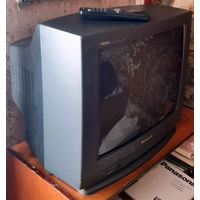 Телевизор цветной Panasonic TC-21GF80R рабочий