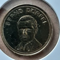 Футбольный жетон. Germany (1969). National Football Teams. Bernd Dоrfel.