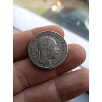 Венгрия 1 форинт (forint) 1890 Старый тип