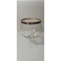 Бокал для Коньяка с позолотой