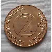 2 толара 1999 г. Словения