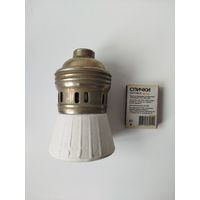 Патрон электрический под лампу 2000 вт с большим цоколем (Е40) из СССР