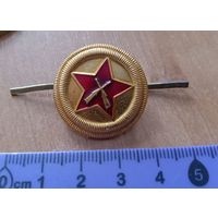 С РУБЛЯ! Редкая кокарда ВОХР СССР.