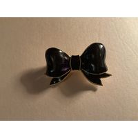 Брошь Бантик эмаль Sphinx клеймо Англия 60-е