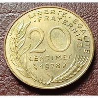 Франция 20 сантимов, 1978    ( 1-5-3 )