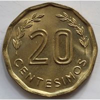 Уругвай 20 сентесимо 1981 год