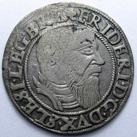 Грош 1545 Селезия Фридрих II Легница