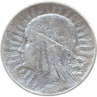 Польша 5 злотых 1933г. Ядвига