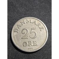 Дания 25 эре 1950