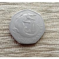 Werty71  Гамбия 1 даласи 1998 Тонкомордый Крокодил 1 2