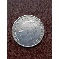 1 гульден 1944.Серебро.