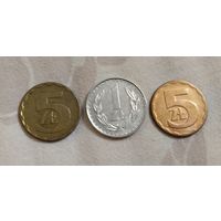 Лот монет. Польша. Три штучки
