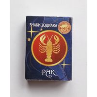 Спичечный коробок. Знаки зодиака. Рак. Новый.