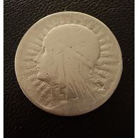 5 злотых 1933 г.  Польша. (1)  Ядвига.  Серебро. ЛЮКС